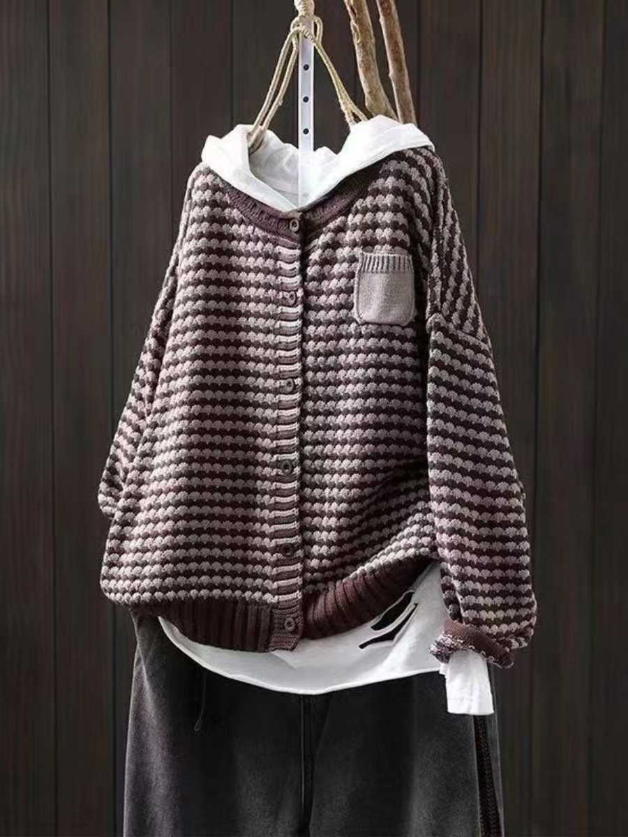 فابيَن® | كاردجان محبوك بتصميم منسوج