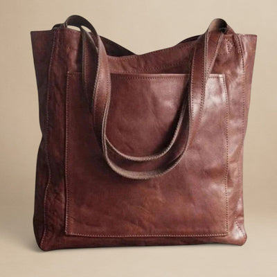 إلفيرا™ | حقيبة كتف جلدية عصرية