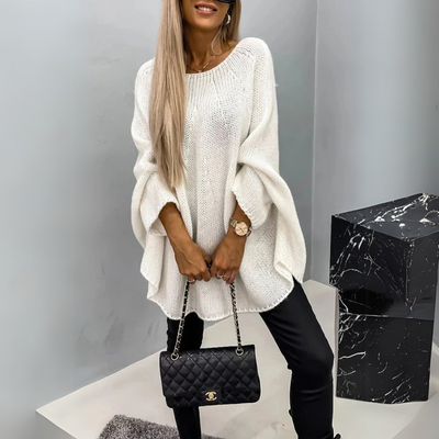 إيزابيل | سترة أنيقة للنساء مع ياقة دائرية