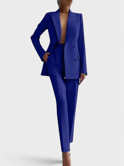 سينا® | مجموعة بليزر وسروال مطوي