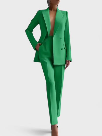 سينا® | مجموعة بليزر وسروال مطوي