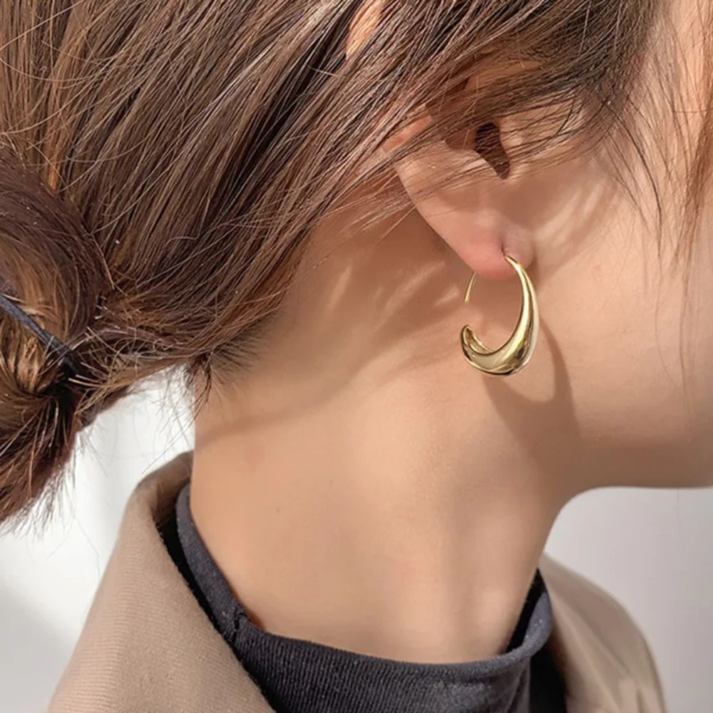 داجمار® | حلقات ذهبية كلاسيكية (زوج)