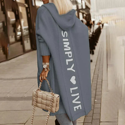 غريتا® | سترة بقلنسوة طويلة