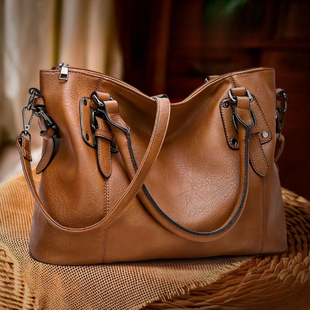 لوفيزا™ | حقيبة كتف أنيقة من الجلد