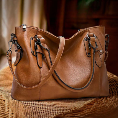 لوفيزا™ | حقيبة كتف أنيقة من الجلد