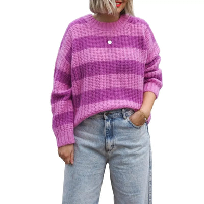 فيلويت® | سترة صوفية مخططة