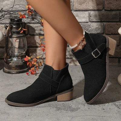 برناديت® | أحذية كاحل مزودة بإبزيم قابل للتعديل للنساء