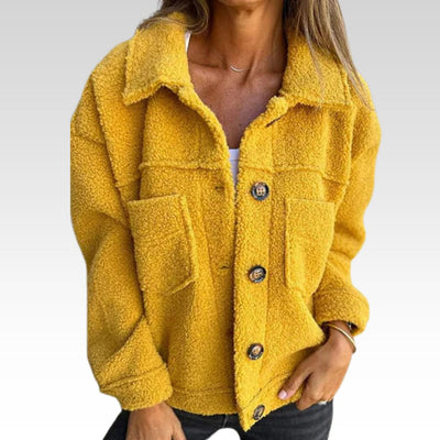 ديون | سترة قصيرة مع طيات