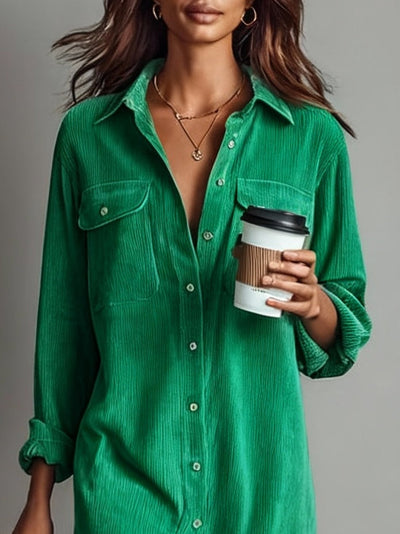 إليسا® | فستان ميدي من الكورد المضلّع