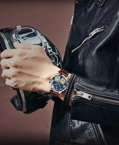 سيباستيان® | ساعة أعمال ميكانيكية بتصميم توربيون™