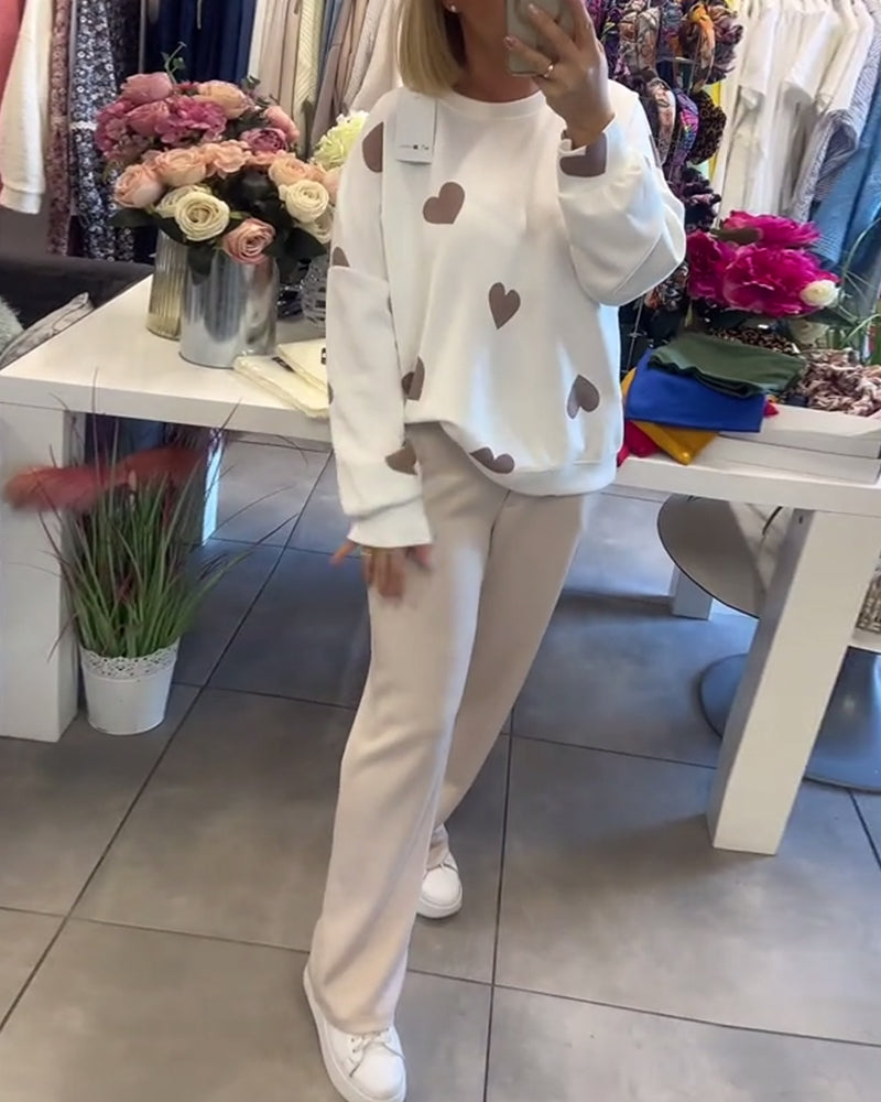 يتبع | سترة قطنية مختلطة مع قلوب