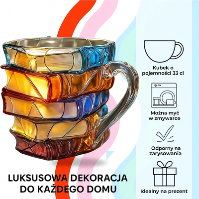 فنجان حرفي بنمط كتاب