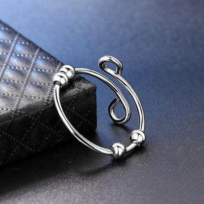 كارولا® | خاتم اللؤلؤ للقلق (قابل للتعديل)